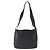 Borsa a Spalla Gancini in Pelle Nera e Oro Salvatore Ferragamo Auth hk3306 Nero D'oro - vista 2