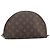 LOUIS VUITTON Pochette Cosmetica Demi Ronde Monogram M47520 LV Auth 161707 Monogramma