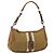 Borsa a Spalla PRADA Nylon Beige Argento Autentica 162978