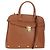 Borsa a mano in pelle Salvatore Ferragamo 2 in 1 marrone oro Auth 159378