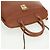 Borsa a mano in pelle Salvatore Ferragamo 2 in 1 marrone oro Auth 159378 - vista 7