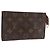 LOUIS VUITTON Monogram Bucket PM Accessory Pouch LV Auth 161197