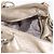 Salvatore Ferragamo Gancini Hand Bag Leather Champagne Gold Silver Auth 161013 Silvery Golden - view 19