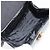Borsa a spalla Gancini Salvatore Ferragamo in pelle verniciata nera e oro Auth 162253 - vista 11