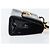 Borsa a spalla Gancini Salvatore Ferragamo in pelle verniciata nera e oro Auth 162253 - vista 3