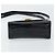 Borsa a spalla Gancini Salvatore Ferragamo in pelle verniciata nera e oro Auth 162253 - vista 5