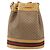 Borsa Sherry Line in PVC Beige Micro GG Supreme Web di GUCCI 001 58 4793 Auth 161752 D'oro - vista 2
