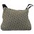 Borsa a Spalla in Tela Trotter Christian Dior Navy Argento Auth 160673 Blu navy - vista 13