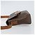 Céline Borsa a Spalla in Tela Macadam CELINE in Pelle PVC Marrone Oro Auth 161212 D'oro - vista 4