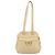 Borsa a Spalla Gancini in Pelle Beige Oro Auth 161430 di Salvatore Ferragamo - vista 13
