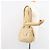 Borsa a Spalla Gancini in Pelle Beige Oro Auth 161430 di Salvatore Ferragamo - vista 22