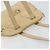 Borsa a Spalla Gancini in Pelle Beige Oro Auth 161430 di Salvatore Ferragamo - vista 6