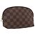LOUIS VUITTON Pochette Cosmetica PM Damier Ebene N47516 Auth LV 163008