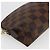 LOUIS VUITTON Pochette Cosmetica PM Damier Ebene N47516 Auth LV 163008 - vista 14