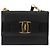 Portafoglio a spalla Salvatore Ferragamo Vala in pelle nera e oro Auth 159452 Nero D'oro - vista 13
