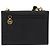Portafoglio a spalla Salvatore Ferragamo Vala in pelle nera e oro Auth 159452 Nero D'oro - vista 2