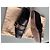 Louis Vuitton Damenschuhe mit goldener Schnalle Schwarz - Ansicht 5