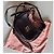 Borsa Hobo Miu Miu Wander Nera in Pelliccia Nero - vista 12