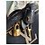 Louis Vuitton Vanity PM Handtasche aus Pelz Schwarz Beige - Ansicht 5