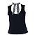 Top sciarpa nero Versace Jeans Couture