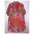 Blusa com estampa floral de glicínia vermelha Dolce & Gabbana Vermelho Verde Roxo - vista 4