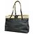 Chanel Boy Leder Tote Tasche Schwarz Weiß