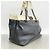 Chanel Boy Leder Tote Tasche Schwarz Weiß - Ansicht 2
