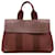 Hermès Valparaiso PM in Toile e Swift Marrone Marrone scuro Tela Panno