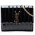 Crossbody Vicky medio in vernice nera di Saint Laurent Nero