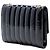 Crossbody Vicky medio in vernice nera di Saint Laurent Nero - vista 2