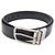 Louis Vuitton Santur Slender Reversible Belt M0128 Black Silvery