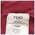 Fendi Zucca Silk and Wool Stole in Bordeaux - view 2
