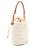 Louis Vuitton LV Vacation Bucket Schultertasche am Pool Braun Weiß Mehrfarben - Ansicht 2