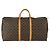 Borsa Keepall Louis Vuitton in tela Monogram 60 Marrone - vista 2