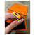 Bracelete Hermès Kelly Double Tour Laranja Gold hardware  - vista 6