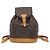 Louis Vuitton Monogram Montsouris MM M51136 Damen Rucksack Braun