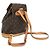 Louis Vuitton Monogram Montsouris MM M51136 Damen Rucksack Braun - Ansicht 2
