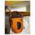 Fendi Zucca Eimer Charm Braun Orange  - Ansicht 2