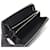 Céline Celine Triomphe Large Zip Wallet Black  - view 3
