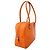 Borsa a mano mini Plume Hermès Arancione - vista 2