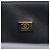 Sac à épaule Chanel Boy en cuir bleu marine - vue 5