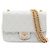 Borsa a Spalla in Pelle Grigia Matelassé Chanel Marrone