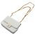 Borsa a Spalla in Pelle Grigia Matelassé Chanel Marrone - vista 11