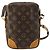 Borsa Danube Louis Vuitton in tela Monogram Mini Marrone - vista 2