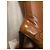 Zadig & Voltaire Botas altas de couro marrom com fivela dourada - vista 15