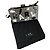 Clutch argentata con paillettes di Karl Lagerfeld Nero Argento