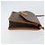 Céline Celine Vintage Macadam Circle Logo Canvas et Cuir Marron - vue 3