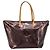 Louis Vuitton Bellevue Monogram Vernis GM Porpora - vista 2
