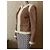 Giacca in pelle di pecora American Retro camel Cammello - vista 16
