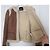 Giacca in pelle di pecora American Retro camel Cammello - vista 3